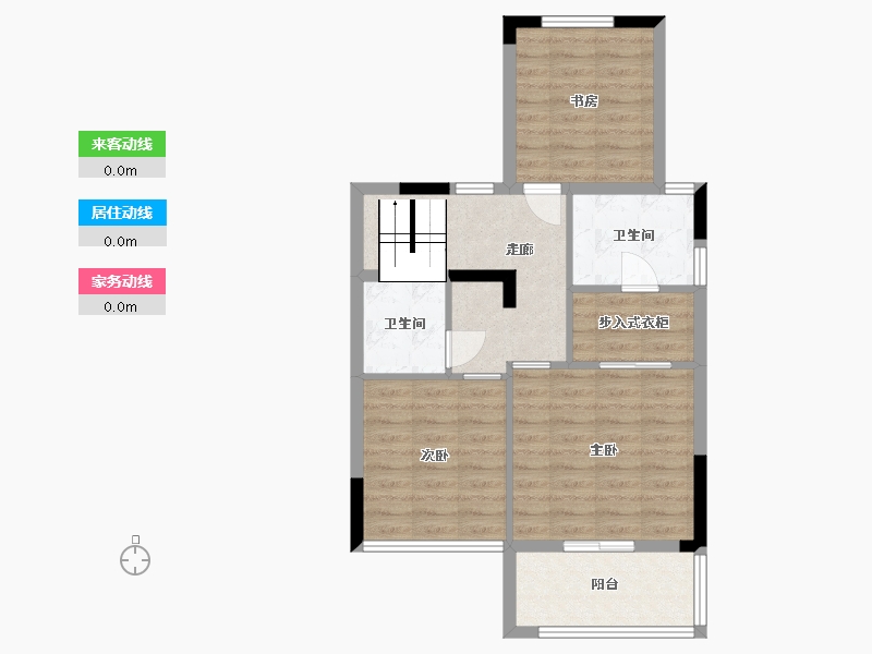 浙江省-绍兴市-檀悦-200.00-户型库-动静线