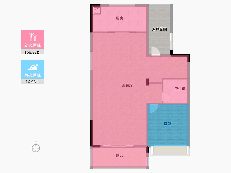 河南省-周口市-商水县碧桂园叠拼房-127.34-户型库-动静分区