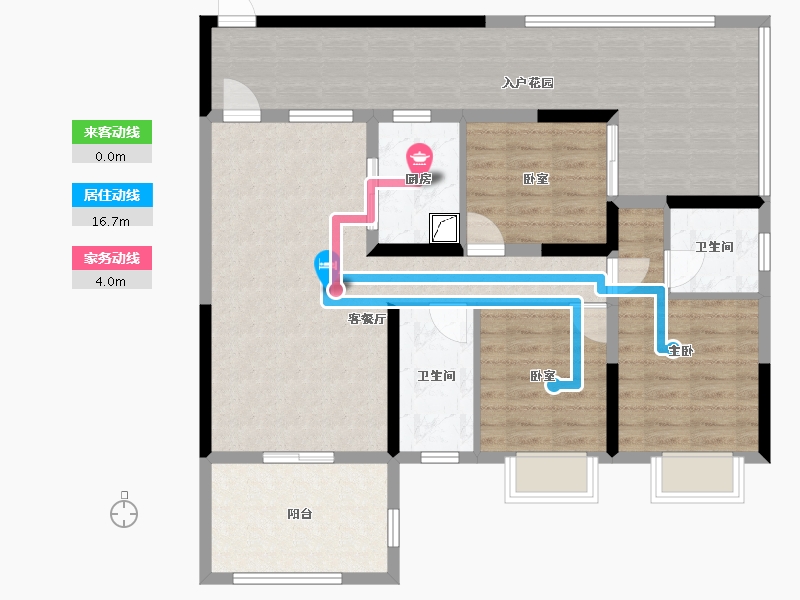 贵州省-遵义市-中建幸福城-102.00-户型库-动静线