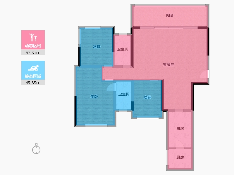 贵州省-黔东南苗族侗族自治州-领地天御-122.00-户型库-动静分区