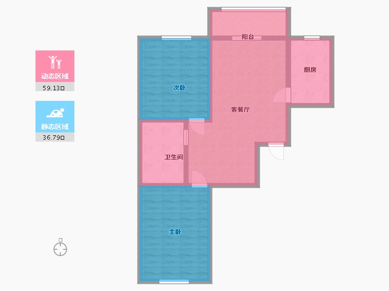 山西省-长治市-景苑华府-86.00-户型库-动静分区