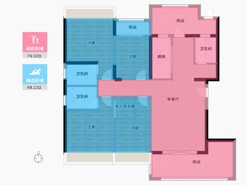 广东省-汕头市-御海天宸-159.00-户型库-动静分区