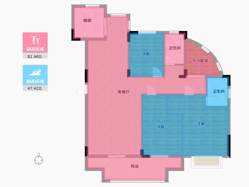 江西省-赣州市-湘青大院-117.00-户型库-动静分区