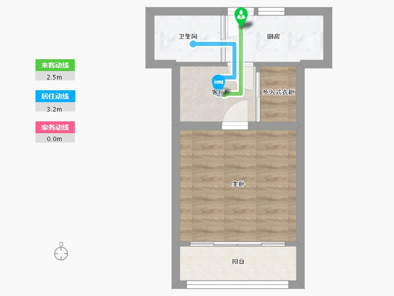 上海-上海市-罗阳二村-41.69-户型库-动静线