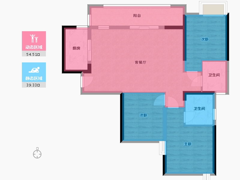 贵州省-遵义市-保利未来城市-115.00-户型库-动静分区