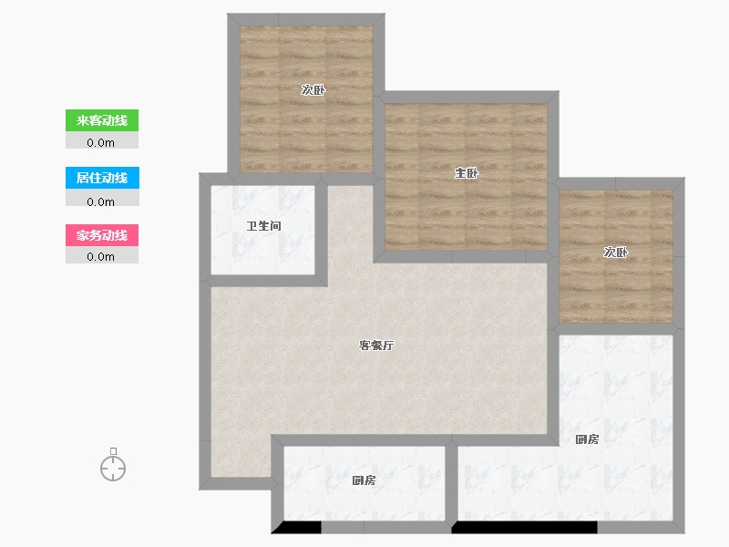 四川省-绵阳市-青云上-85.00-户型库-动静线