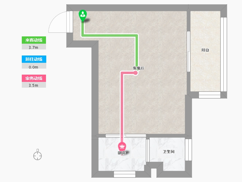 广东省-广州市-金碧花园-35.00-户型库-动静线