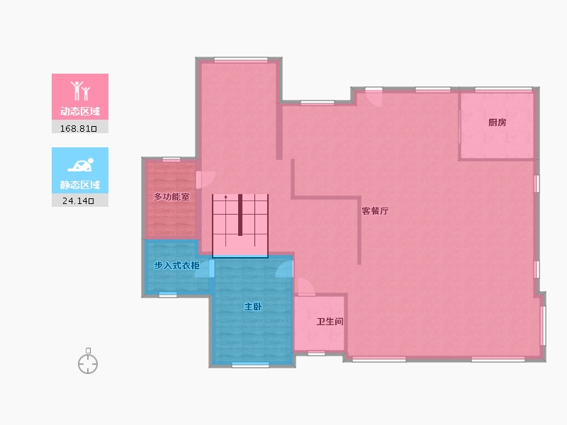 山东省-东营市-理想之城-148.00-户型库-动静分区