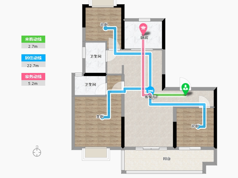 江西省-上饶市-城市之光-93.00-户型库-动静线