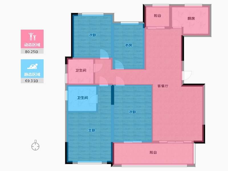 北京-北京市-q'we'w'q-135.00-户型库-动静分区