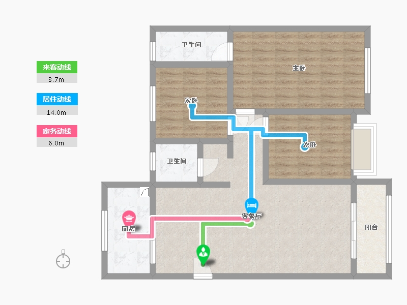 河南省-濮阳市-恒瑞新城-112.00-户型库-动静线