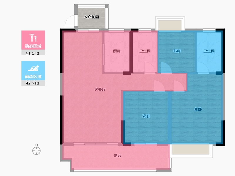 江西省-赣州市-九l-98.00-户型库-动静分区