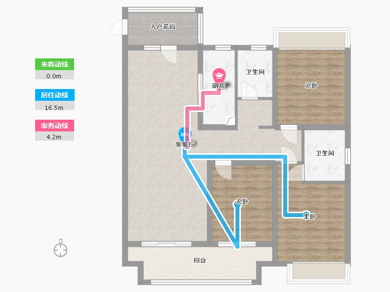 河南省-驻马店市-银城悦府-107.00-户型库-动静线