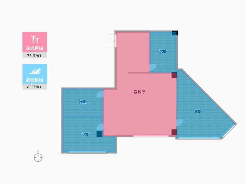 湖北省-武汉市-SBI光谷创业街-199.00-户型库-动静分区