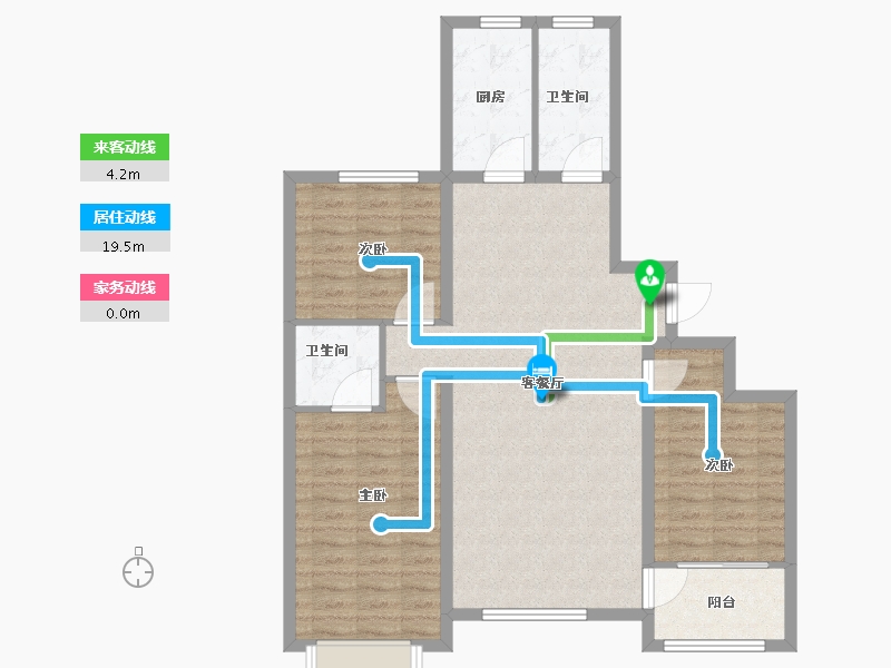 山东省-潍坊市-辰隆天玺城-98.00-户型库-动静线