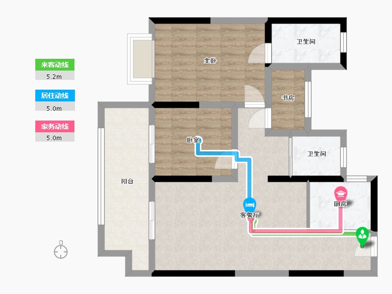 河南省-安阳市-世和府北园-79.00-户型库-动静线