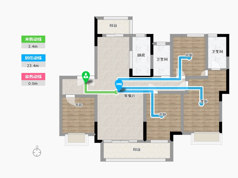 四川省-雅安市-雅安-168.00-户型库-动静线