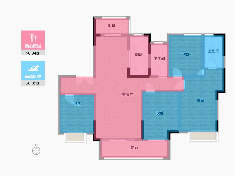 四川省-雅安市-雅安-168.00-户型库-动静分区