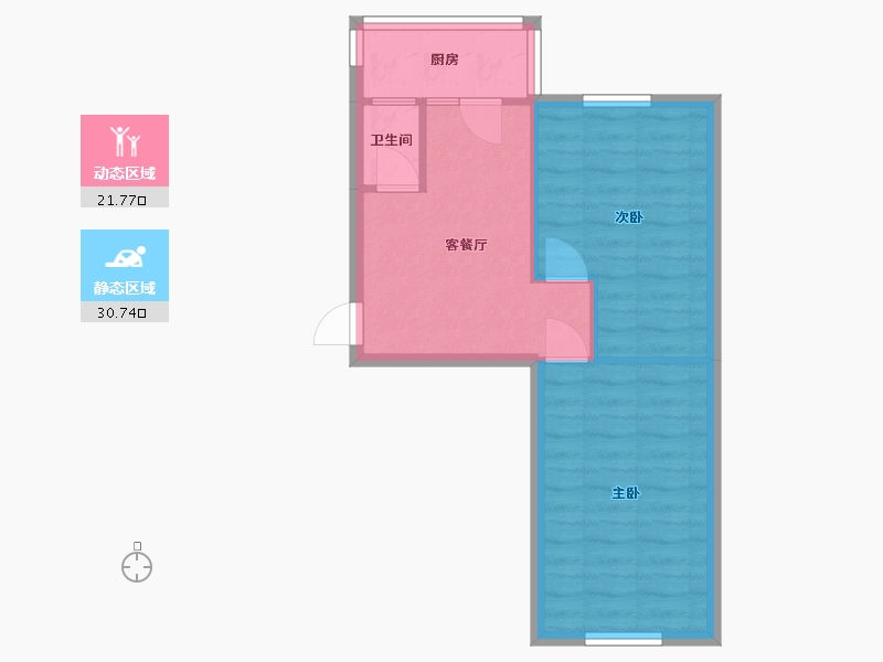 天津-天津市-前进新里-45.00-户型库-动静分区