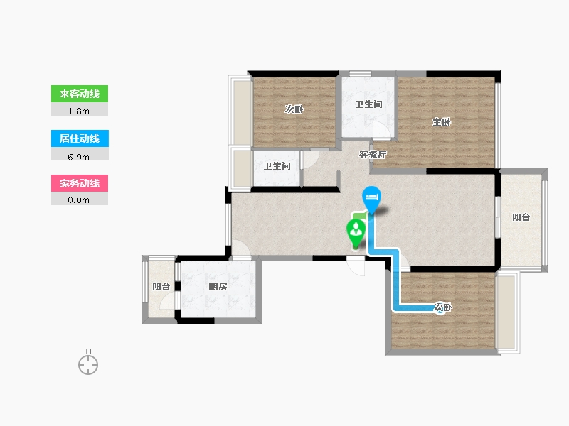 安徽省-芜湖市-印长江-113.00-户型库-动静线