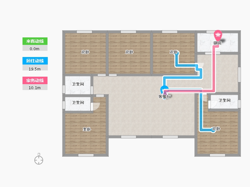 山东省-青岛市-城南区-147.00-户型库-动静线