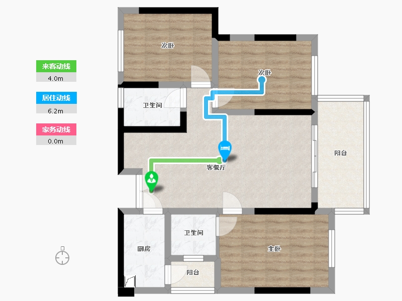 四川省-泸州市-光耀城-79.00-户型库-动静线