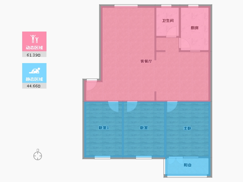 河南省-郑州市-大成小区-98.00-户型库-动静分区