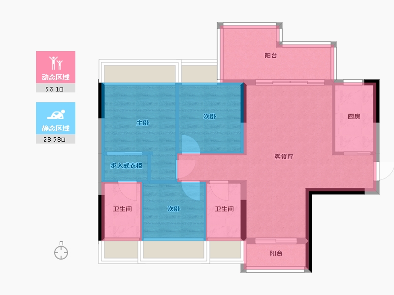 广东省-清远市-肇锋雅轩-0.00-户型库-动静分区