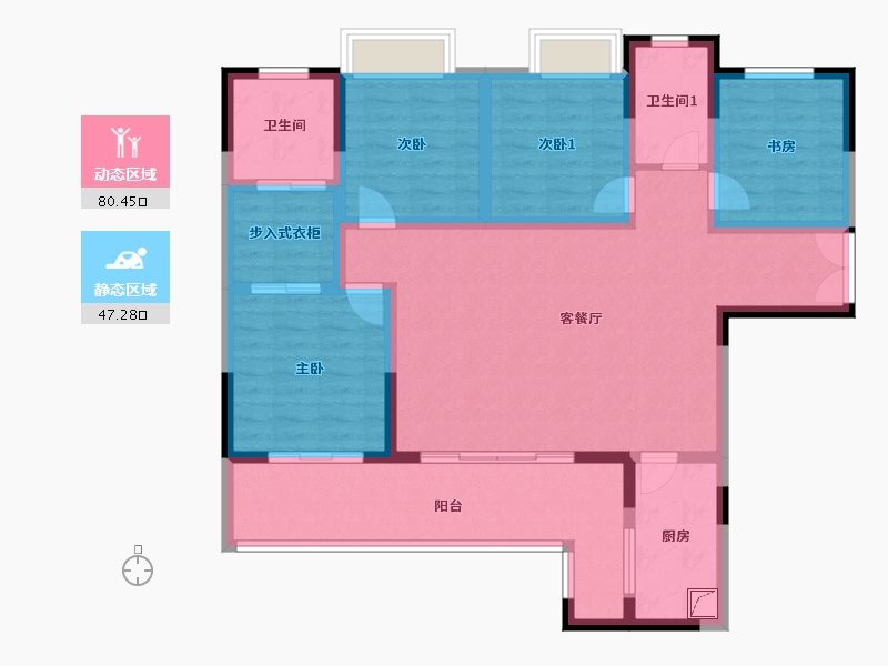 四川省-雅安市-雅安-168.00-户型库-动静分区