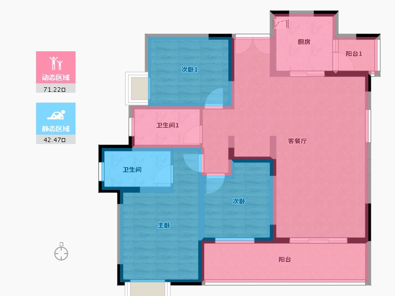 四川省-雅安市-雅安-168.00-户型库-动静分区