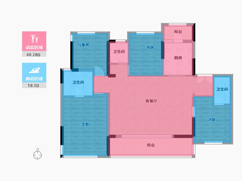 四川省-成都市-华宇大发御璟云玺-0.00-户型库-动静分区