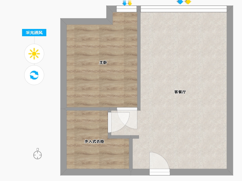 四川省-成都市-华庭悦璟-40.34-户型库-采光通风