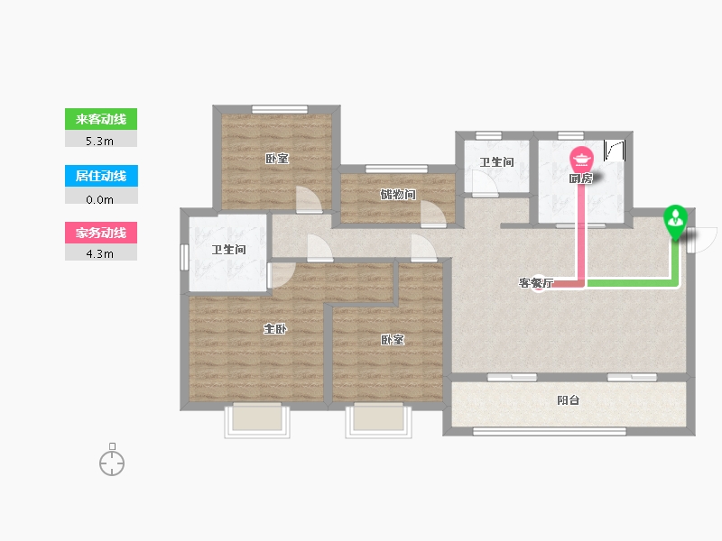 河南省-安阳市-建业-108.00-户型库-动静线