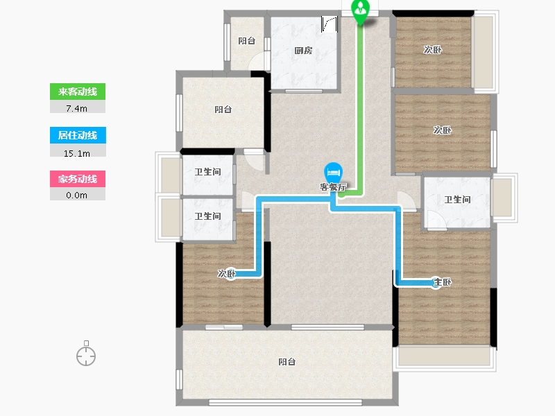 广东省-云浮市-御龙山水-165.00-户型库-动静线