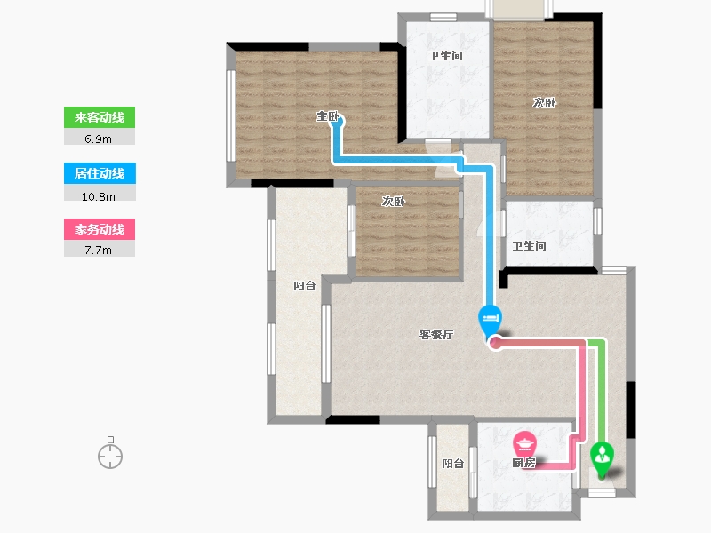 广东省-清远市-中国美林湖-121.00-户型库-动静线