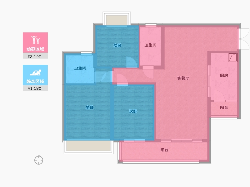 四川省-自贡市-望江名城-113.00-户型库-动静分区