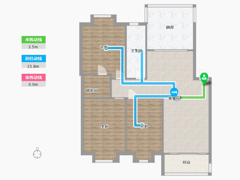 江苏省-无锡市-宁海里-108.00-户型库-动静线