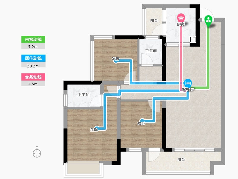 四川省-巴中市-印江州-80.00-户型库-动静线