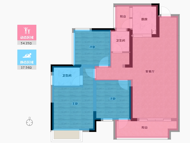 四川省-巴中市-印江州-80.00-户型库-动静分区