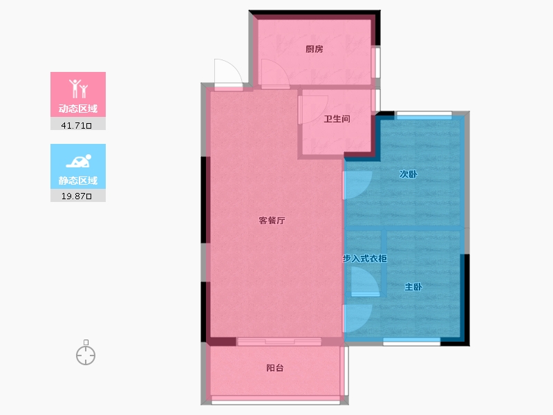 福建省-福州市-香缇郡-55.00-户型库-动静分区