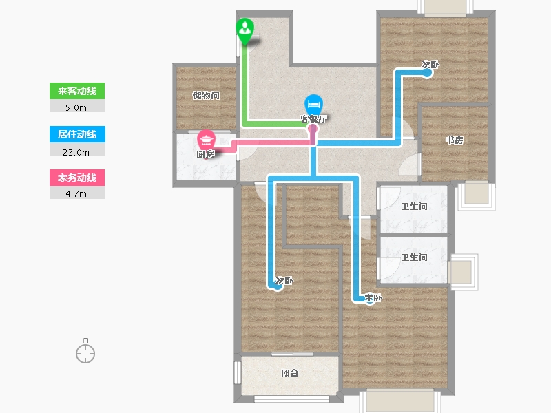 福建省-厦门市-欣盛丰森林海-118.00-户型库-动静线