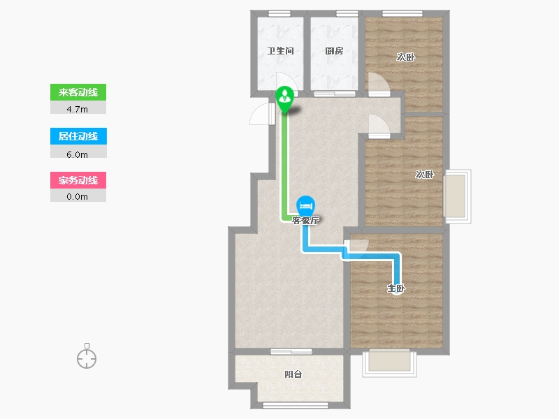 山东省-日照市-德瑞锦绣华府-95.00-户型库-动静线