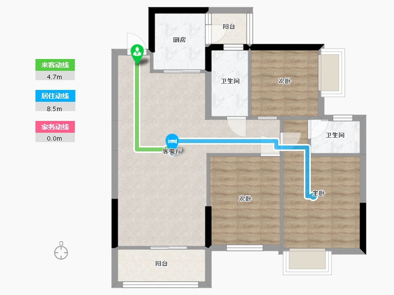 广西壮族自治区-南宁市-建工城-98.00-户型库-动静线