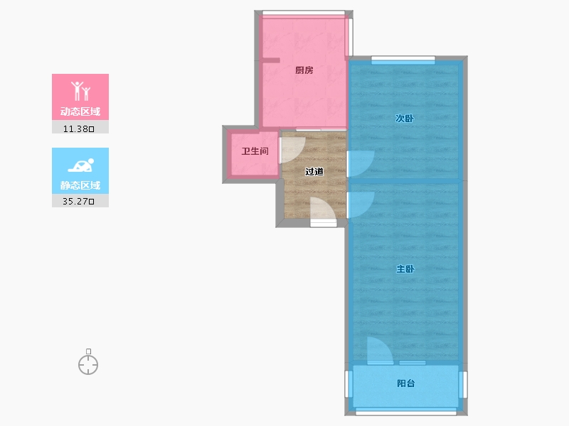 四川省-成都市-光电所-53.33-户型库-动静分区