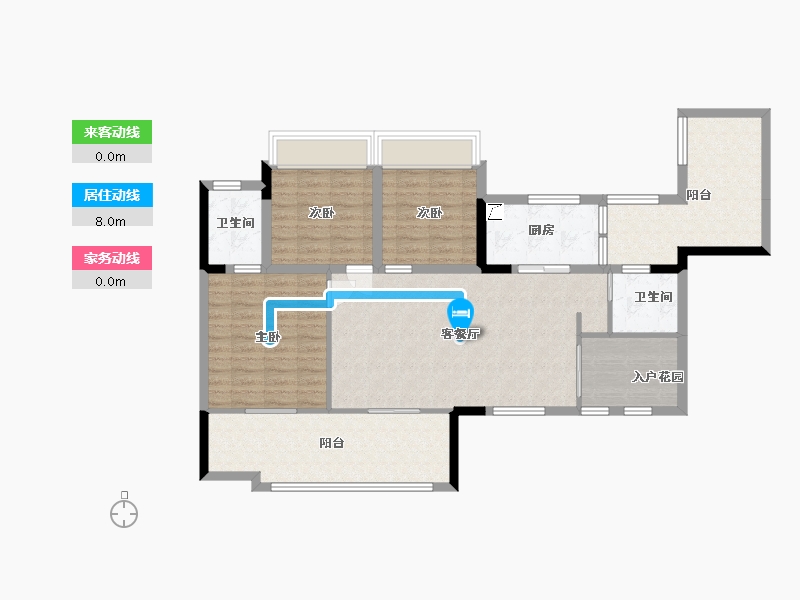 四川省-绵阳市-御景江山9-1-5号-98.00-户型库-动静线