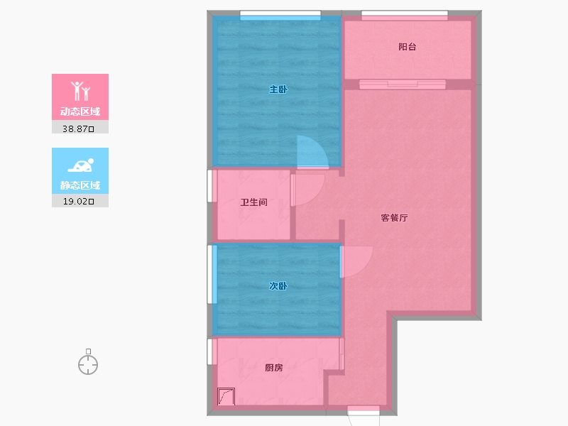 福建省-龙岩市-莲悦轩-52.00-户型库-动静分区