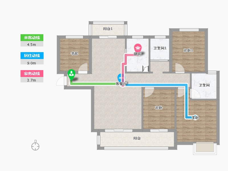 广东省-深圳市-明志-12.00-户型库-动静线