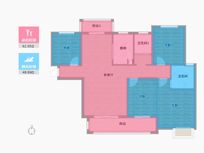 广东省-深圳市-明志-12.00-户型库-动静分区