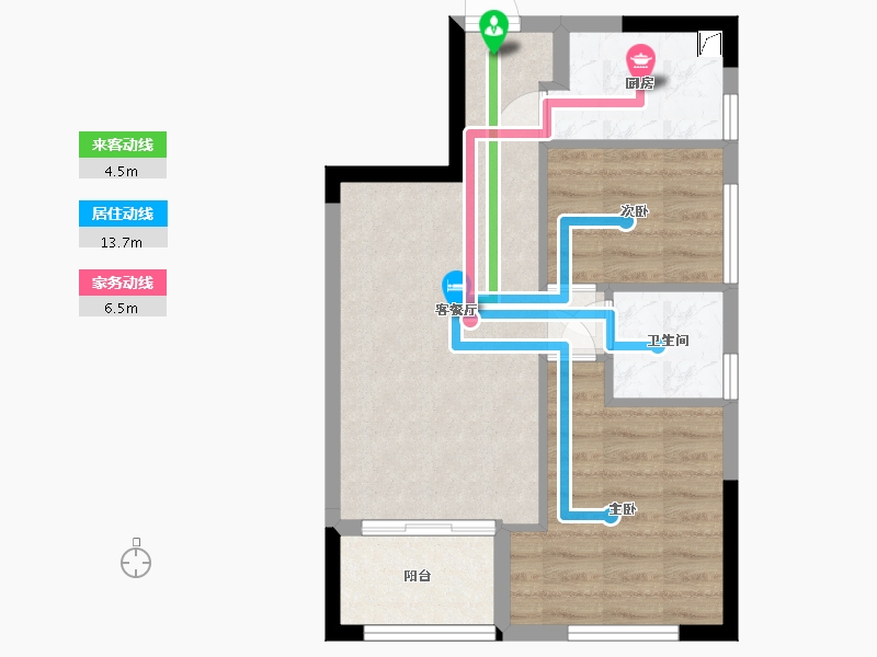 福建省-龙岩市-莲悦轩-52.00-户型库-动静线