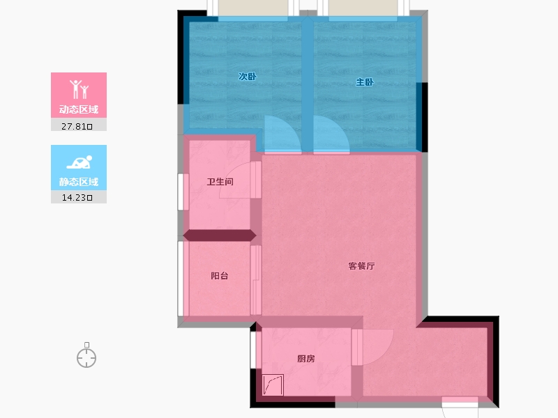 广东省-广州市-萝岗和苑-28.00-户型库-动静分区